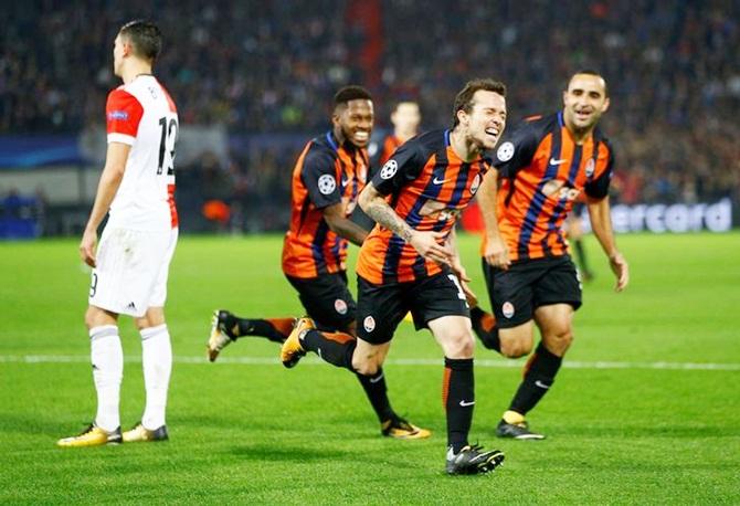 Shakhtar striker Bernard