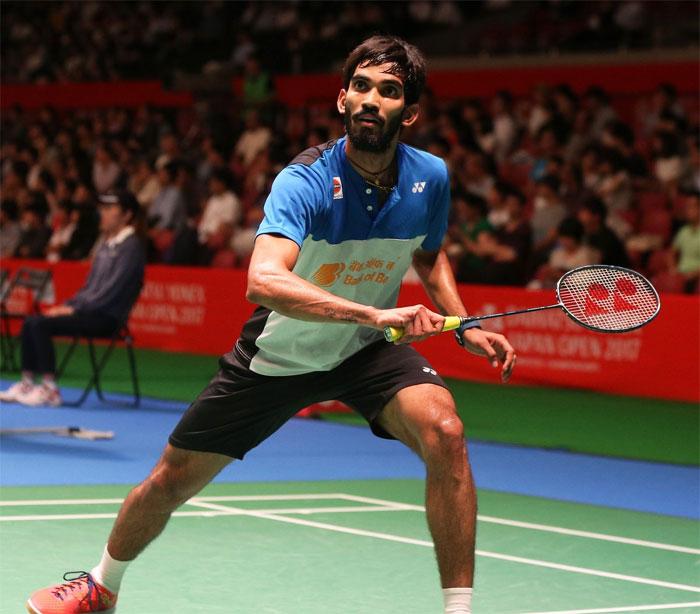 India's Kidambi Srikanth 