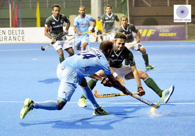 Pakistan were dominant in the first half, but India did well to come back strongly in the 2nd half to pump in four goals