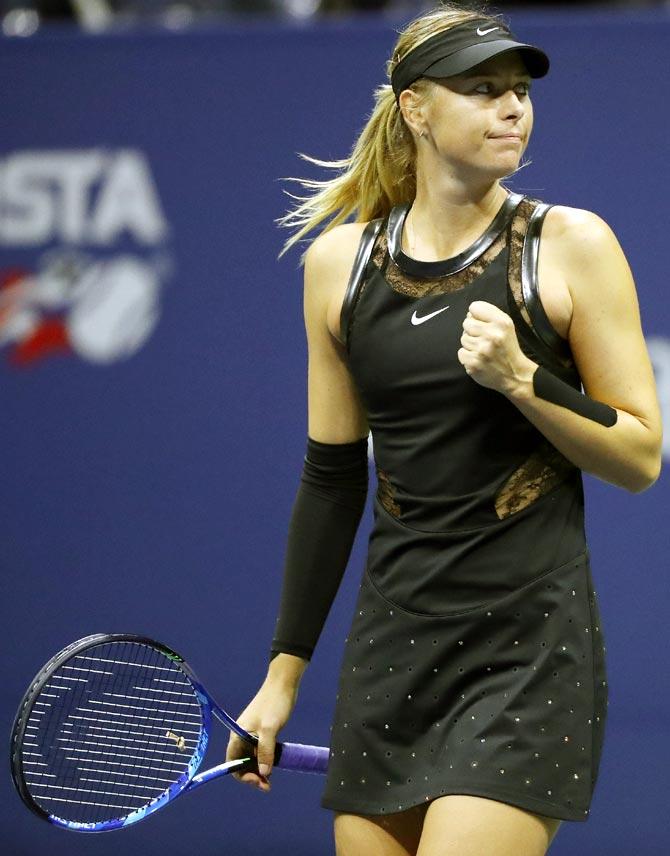 Sharapova outfit outlet us open 2019