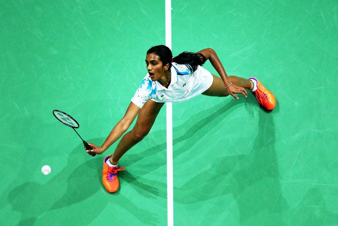 India's PV Sindhu was stretched by Nitchaon Jindapol before getting the better of the Thai player with a 22-20, 21-17 win