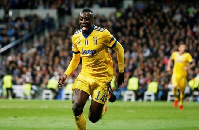 Blaise Matuidi celebrates scoring