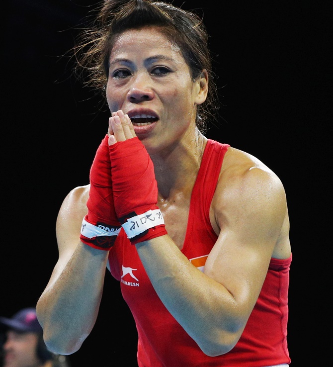 Mary Kom says won't retire anytime soon; eyes Olympic gold - Rediff Sports
