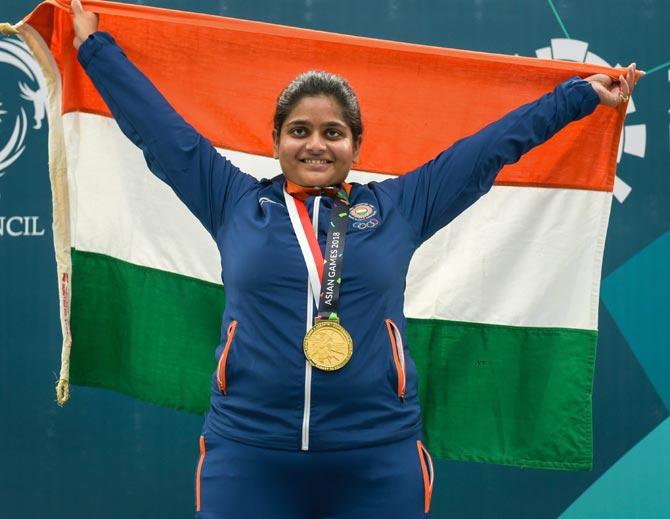 Shooter Rahi Sarnobat is among the 5 athletes who have recovered from COVID-19 and urged to get the first vaccine dose  