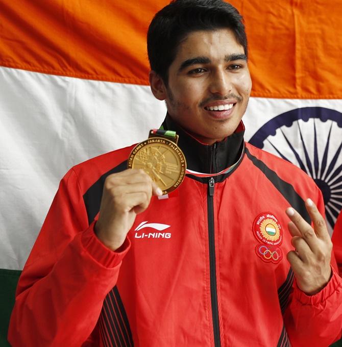 India’s Saurabh Chaudhary