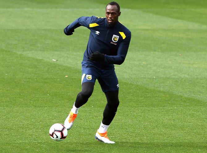 The 32-year-old Usain Bolt had earlier made his first team appearance for Mariners on August 31