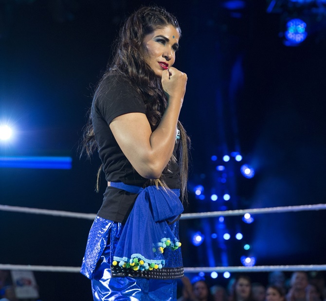 Meet WWE S First Indian Woman Wrestler Rediff Sports   24kavita4 