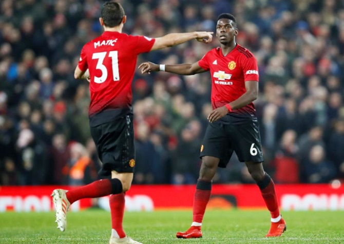 The 26-year-old Paul Pogba was criticised for his poor form earlier this season by former players Gary Neville and Paul Scholes, who work as television pundits, and Ibrahimovic said it stemmed from Pogba's decision to leave United and Ferguson for Juventus