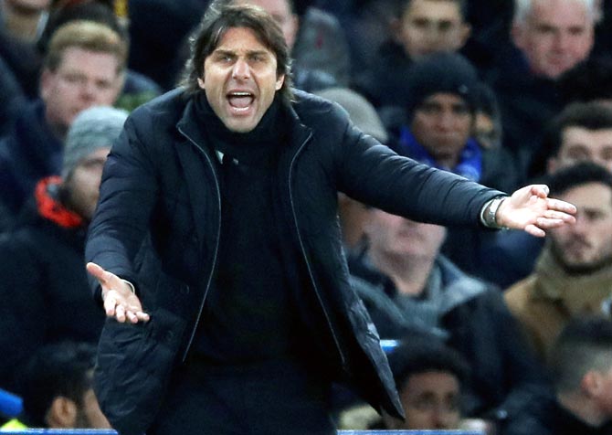 Chelsea manager Antonio Conte 