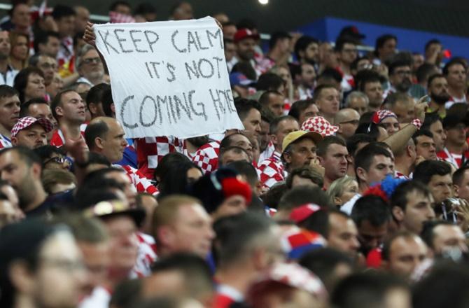 Croatia fans