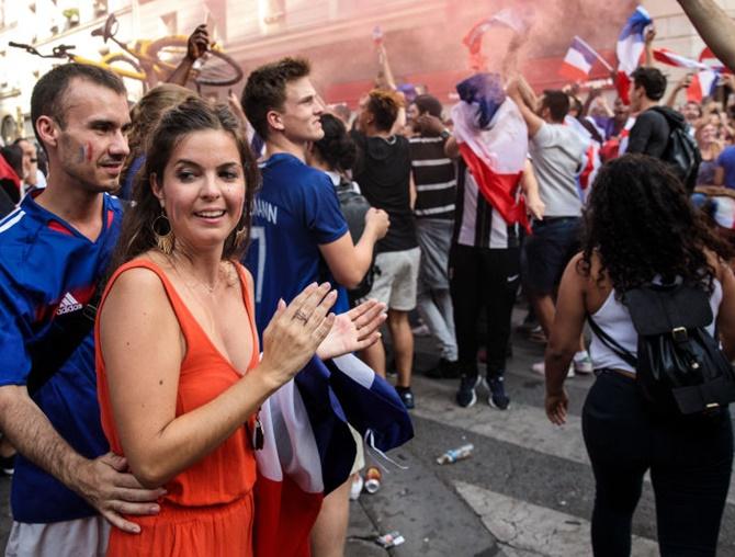 France fans