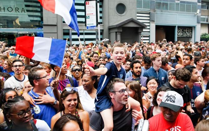 France fans