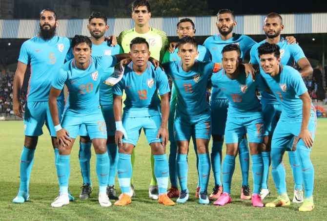 India's last international match was the joint qualifying round match against Oman in Muscat in November last year, which they had lost 0-1