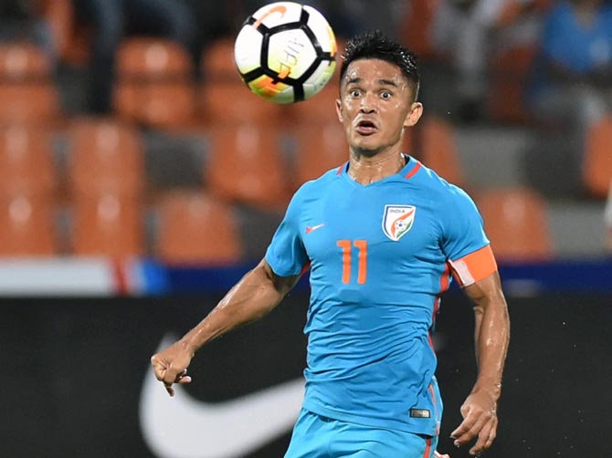 Indian football star Chhetri tests positive for COVID