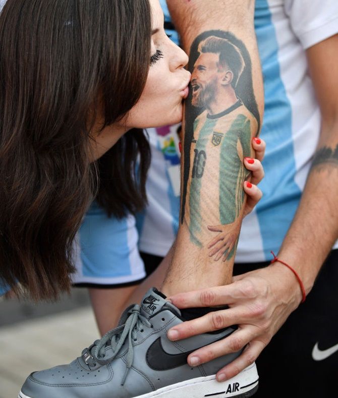 Argentina fan