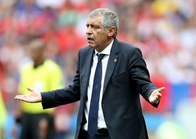 Portugal coach Fernando Santos 