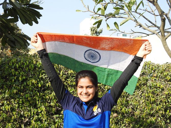 16-year-old Manu Bhaker has won a place at the 2018 Youth Olympics