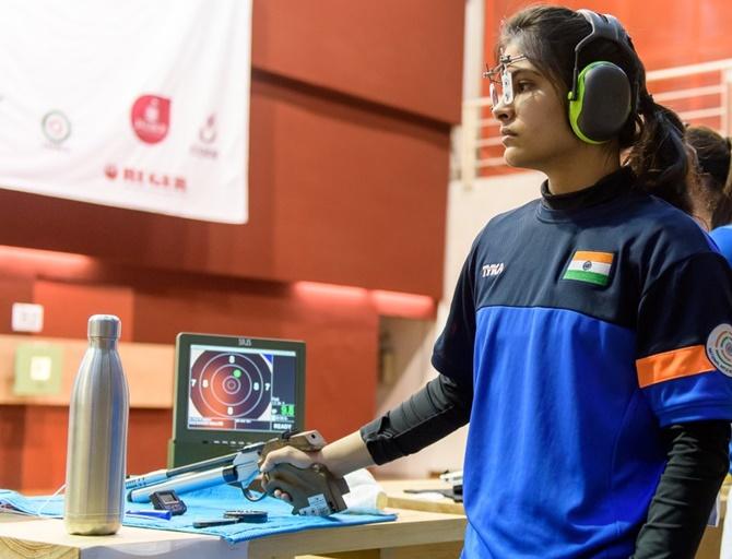 Shooting World Cup: Manu, Heena fizzle out in qualifications