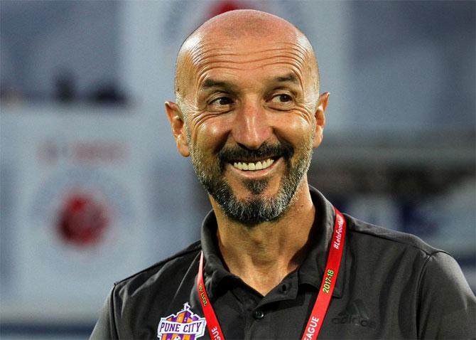 FC Pune City's coach Ranko Popovic