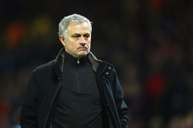 Manchester United coach Jose Mourinho