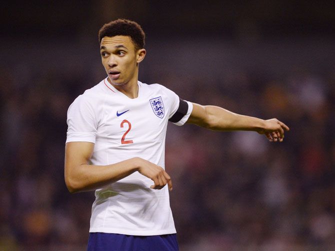 Trent Alexander-Arnold got a call-up after his good showing in the Under-21s