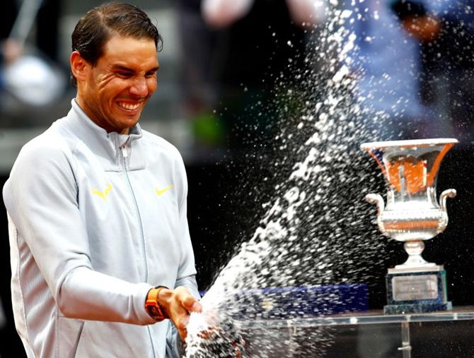 Nadal wins Italian Open crown; Svitolina defends title Rediff Sports