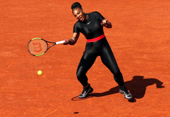 Serena Williams catsuit