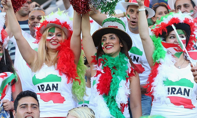 Iran fans