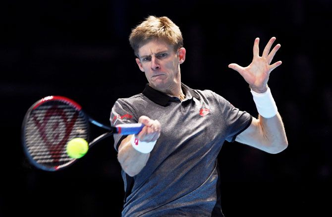 Debutant at the ATP Tour Finals, Kevin Anderson outplayed Dominic Thiem in their opening encounter on Sunday