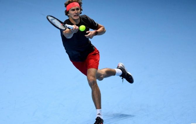 Federer tips Sascha Zverev (in pic) to go deep in the Slams this season
