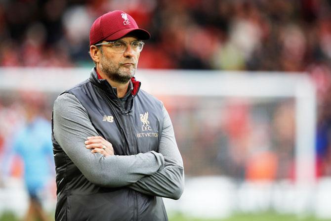 Liverpool manager Juergen Klopp