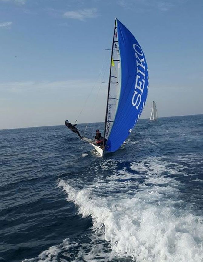 Indians sailors Neha Thakur, Adhvait Menon and Eabad Ali had good outings in their respective events at the Asian Games on Monday,