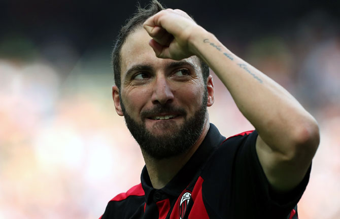 Higuain joins Chelsea after his year-long loan spell with AC Milan was cut to less than six months. The deal reunites the striker with Chelsea boss Maurizio Sarri, who was manager of Napoli when Higuain was at the club