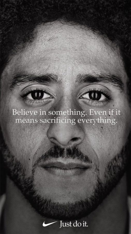 The Nike ad featuring Colin Kaepernick