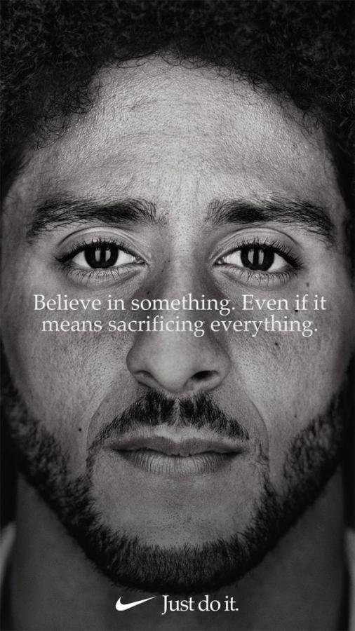 The Nike ad featuring Colin Kaepernick