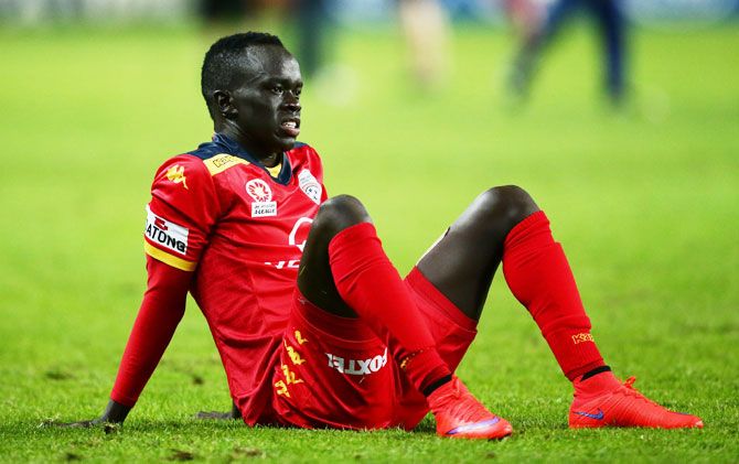 Awer Mabil earned spots on Australia's youth teams after impressing with his pace and skill for A-League team Adelaide United then headed to Europe in 2015 to further his ambitions, a well-worn path followed by many of his compatriots
