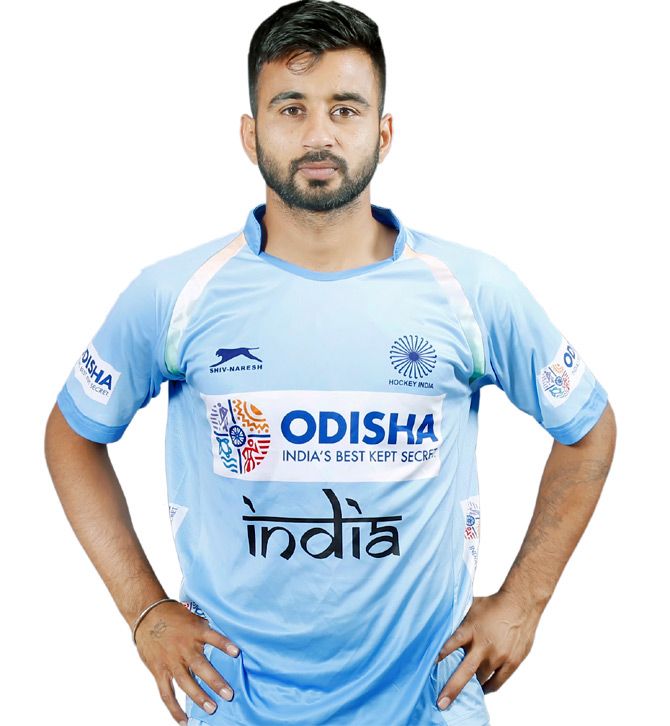 India captain and midfielder Manpreet Singh