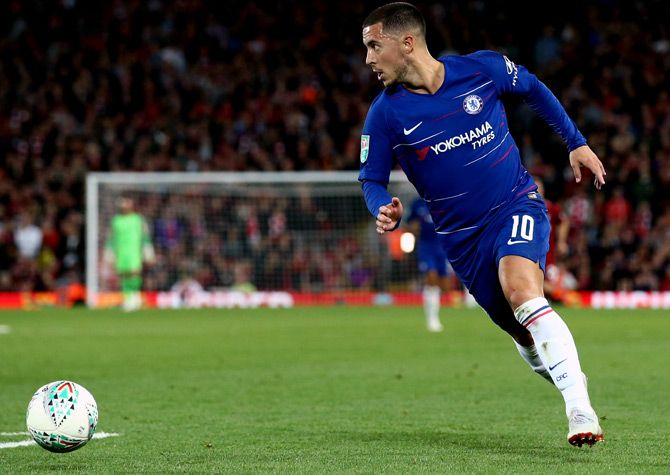 Chelsea's Eden Hazard is keen to move to Real Madrid at the end of the season