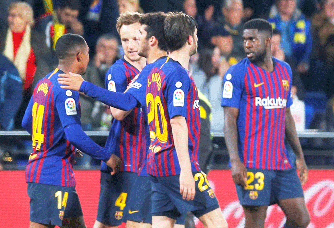 Barcelona will host Liverpool in the second semi-final on May 1
