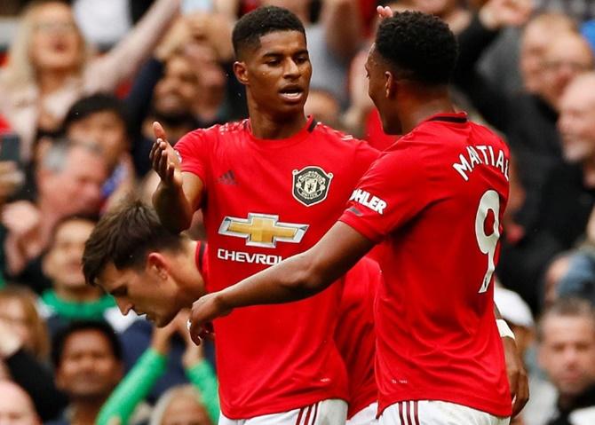 Marcus Rashford has previously been criticised for a perceived lack of composure in front of goal but he is flourishing under Solskjaer, who scored 126 goals in 366 appearances as a player for United