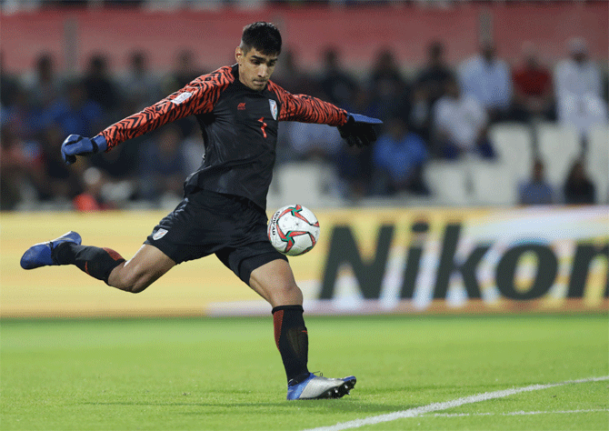 Gurpreet Singh Sandhu holds the distinction of being the only Indian to have played in the UEFA Europa League (qualifier) while representing Norwegian club Stabaek in June 2016