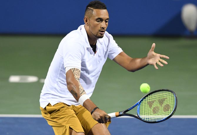 Tennis legend Laver calls for Kyrgios ban