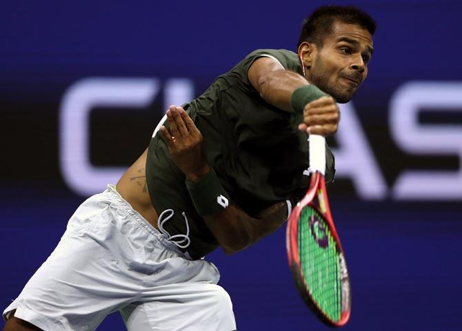 Sumit Nagal had stretched 20-time Grand Slam Champion Roger Federer to four sets in opening round of the US Open in August.