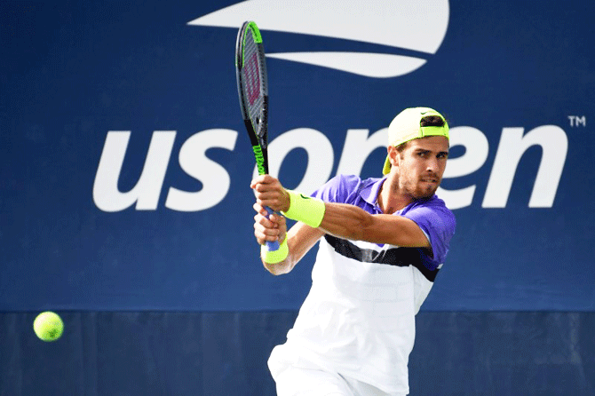 Russian ninth seed Khachanov, who could have faced Rafael Nadal in the quarter-finals, was the final victim of the day, losing to Canada's Vasek Pospisil