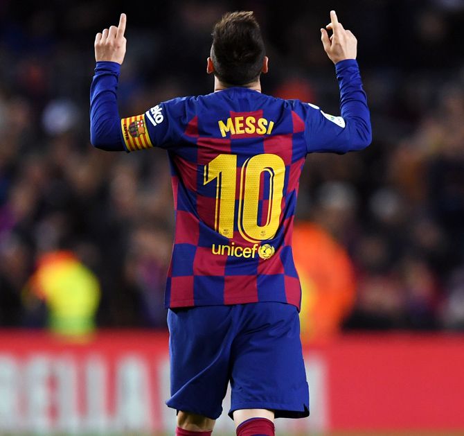 Lionel Messi's decision to leave the club came after Barcelona failed to win any silverware last season, which finished with a humiliating 8-2 defeat to Bayern Munich in the Champions League quarter-finals