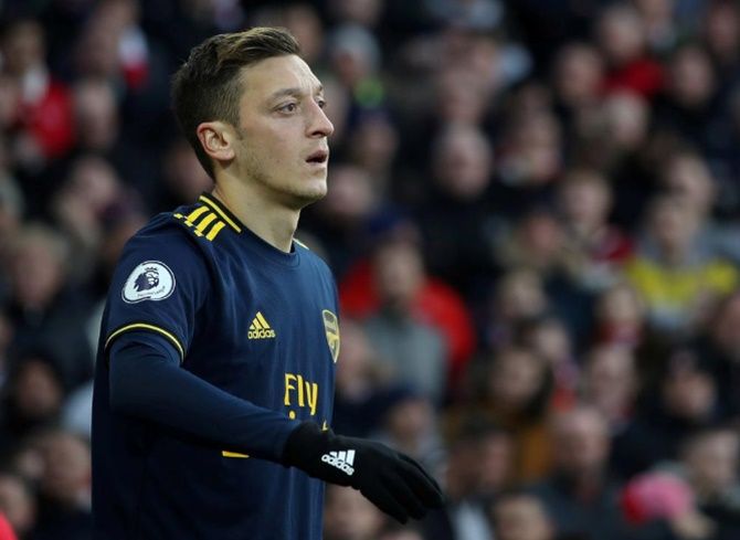 Fans have already been incensed by the fact that the club pay former Germany international Mesut Ozil, who has not played since before lockdown, around 350,000 pounds a week, with reference to his salary a common theme in hundreds of posts from disgruntled supporters on Wednesday.