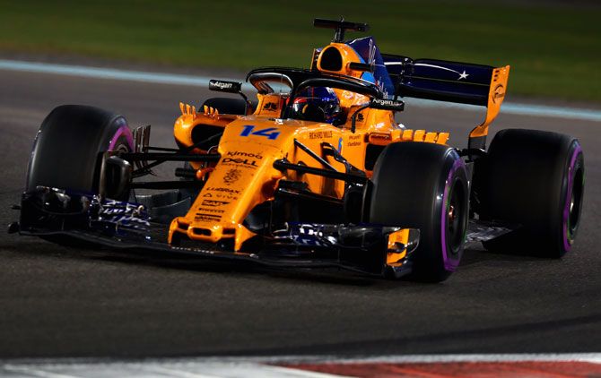 McLaren said their cars would also carry an 'End Racism' message.