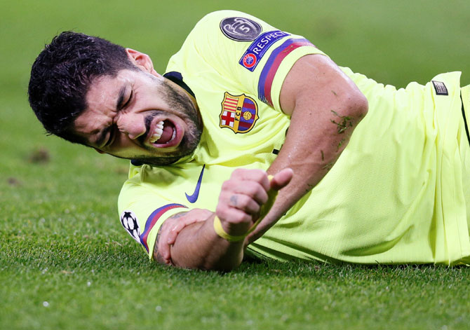 Is Barca's Suarez suffering from goalscoring curse?