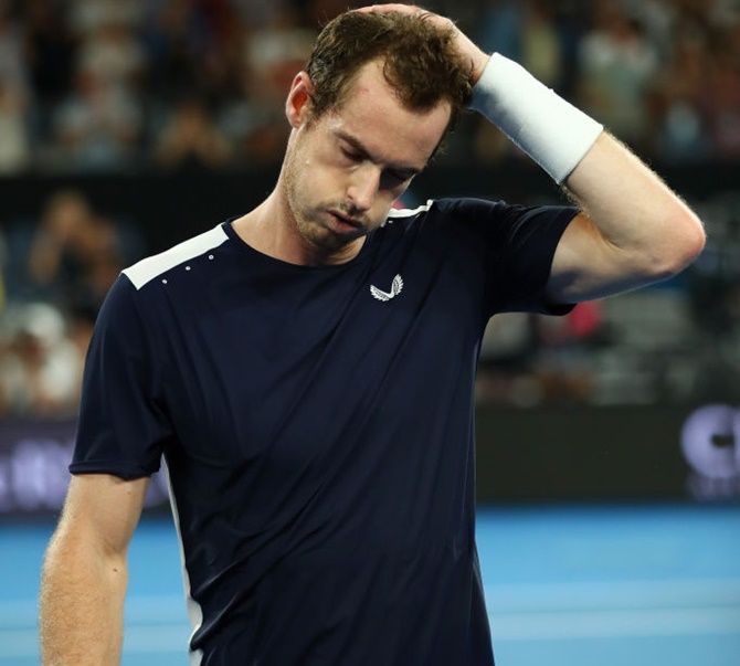 Andy Murray's hopes of a fairytale swansong at the Australian Open were crushed in the first round as Roberto Bautista Agut held off a thrilling fightback from the ailing Briton to claim a 6-4, 6-4, 6-7, 6-7, 6-2 epic win. Photograph: Julian Finney/Getty Images