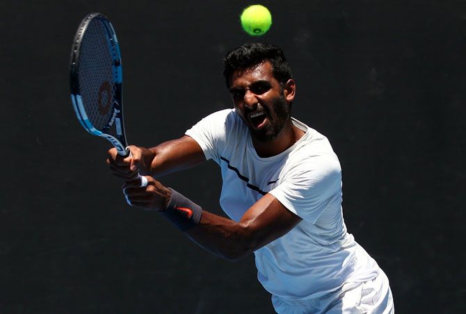 Prajnesh Gunneswaran had reached the main round of the Australian Open but lost in the opening round